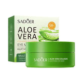 Aloe Vera Collagen Eye Mask – hydrating under-eye patch for dark circles and puffiness