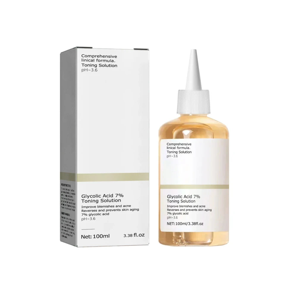 Glycolic Acid 7 Percent Toning Solution