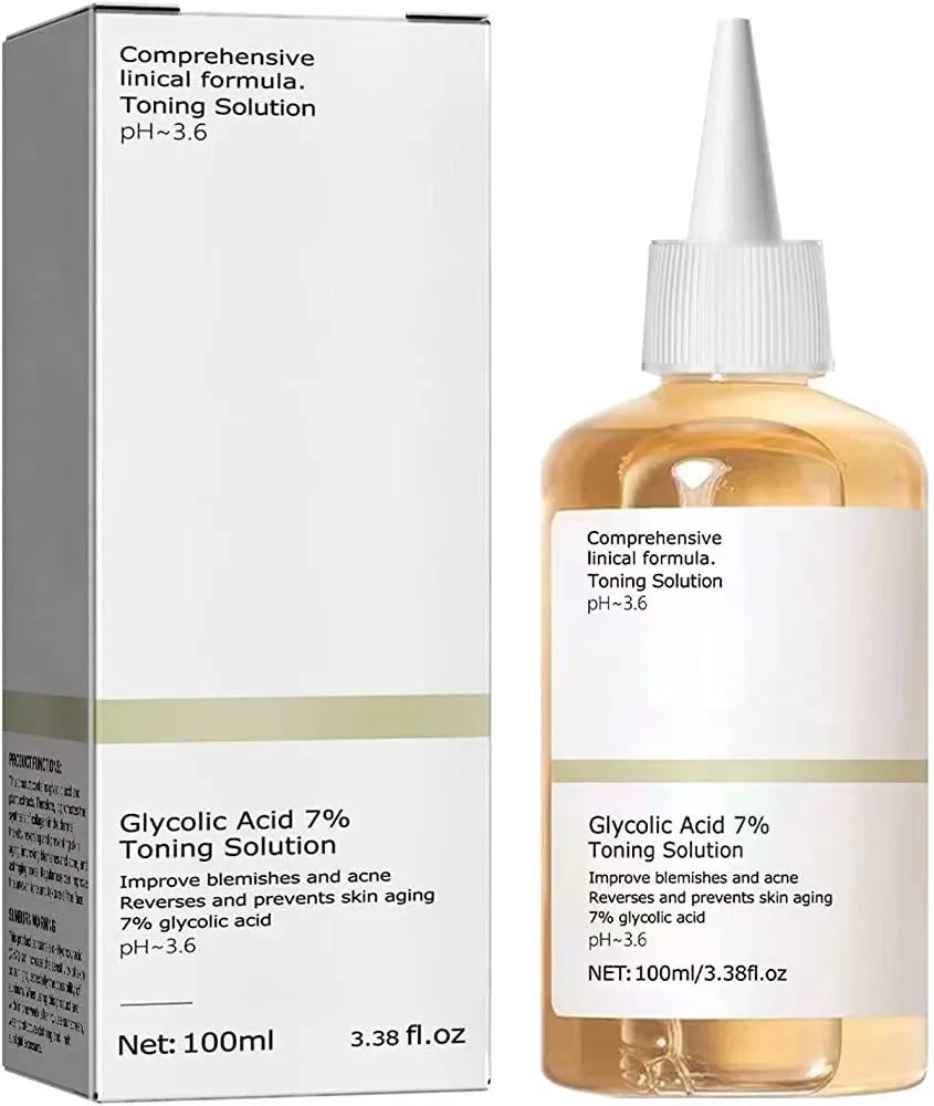 Glycolic Acid 7 Percent Toning Solution