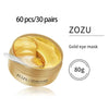 Avocado and Gold Eye Mask